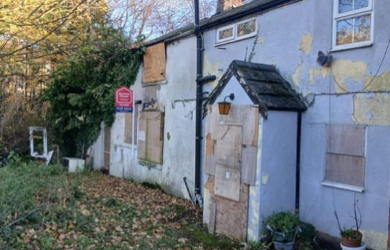 Fire Damaged Property in Crook photo